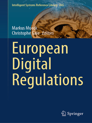 cover image of European Digital Regulations